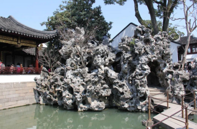 苏州狮子林全景（苏州狮子林旅游攻略）