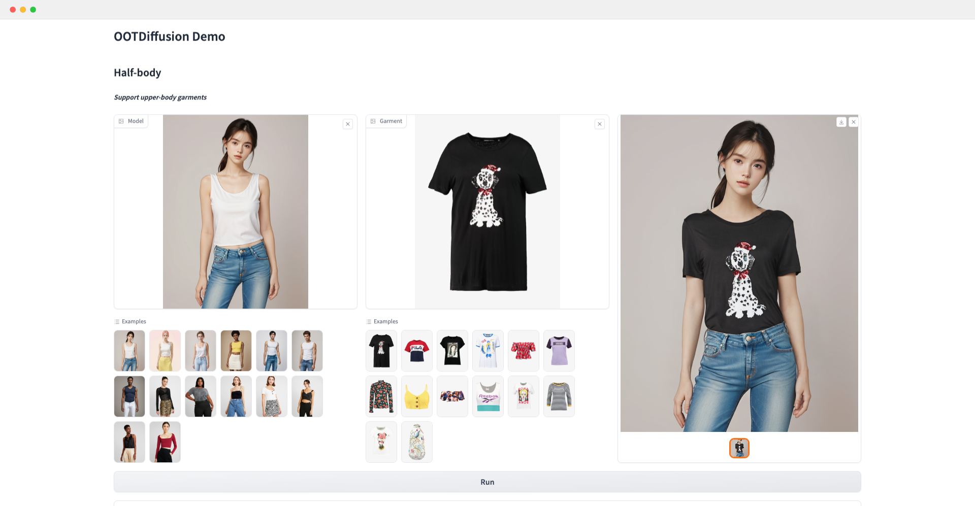 OOTDiffusion-基于扩散模型开发的开源虚拟服装试穿AI工具